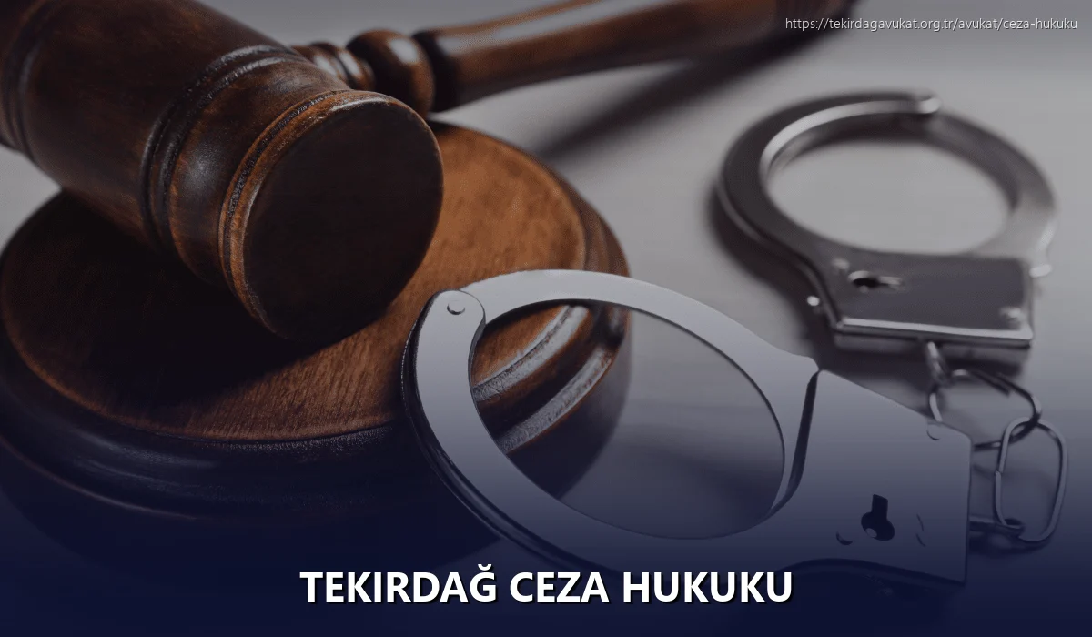 Tekirdağ Ceza Hukuku